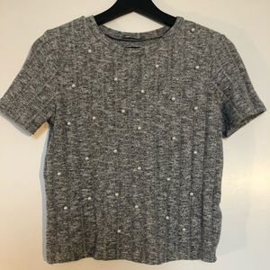 Zara Trafaluc Pearl Top